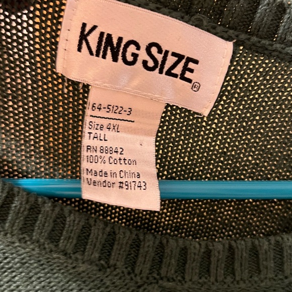 Elegant Forest Green Crewneck Sweater - Picture 4 of 5